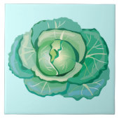 Green Cabbage Decorative Kitchenette Fliese (Vorderseite)