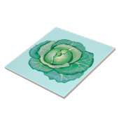 Green Cabbage Decorative Kitchenette Fliese (Seite)