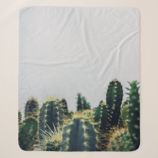 GREEN CACTI SHERPADECKE (Vorderseite)