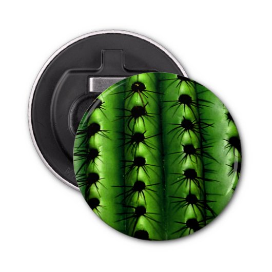 Green Cactus Bottle Opener Flaschenöffner (Vorderseite)