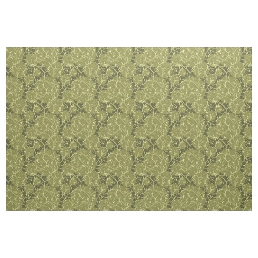 Green Cactus Camouflage Pattern Stoff (Fat Quarter (45,7 x 55,9 cm))