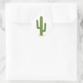 Green Cactus Pink Blume Stickers (Tasche)