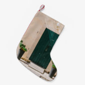 GREEN CACTUS PLANT NEAR GREEN DOOR KLEINER WEIHNACHTSSTRUMPF (Vorderansicht (hängend))