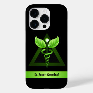Green Caduceus Alternative Medicine Icon Case-Mate iPhone Hülle