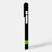Green Caduceus Alternative Medicine Icon Case-Mate iPhone Hülle (Rückseite / Links)