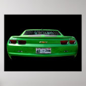 Green Camaro Poster (Vorne)
