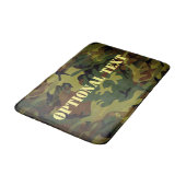 Green Cammo Badematte (Schrägansicht)