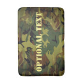 Green Cammo Badematte (Vorderseite Vertikal)