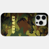 Green Cammo Case-Mate iPhone Hülle (Rückseite (Horizontal))