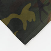 Green Cammo Fleecedecke (Ecke)
