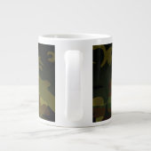 Green Cammo Jumbo-Tasse (Rückseite)