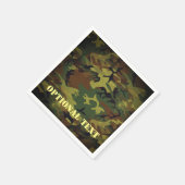 Green Cammo Serviette (Ecke)