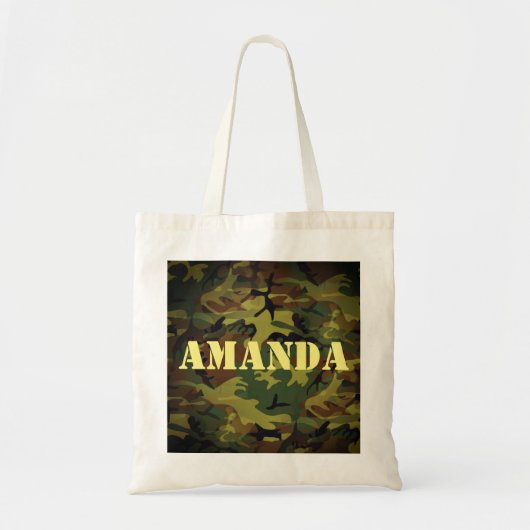 Green Cammo Tragetasche (Vorne)