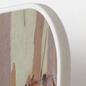 Green Camo Tree Bark Pickleball Paddle (Linke Seite)