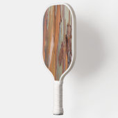 Green Camo Tree Bark Pickleball Paddle (Links)
