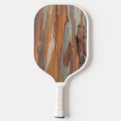 Green Camo Tree Bark Pickleball Paddle (Rückseite)