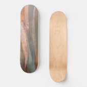 Green Camo Tree Bark Skateboard (Vorderseite)
