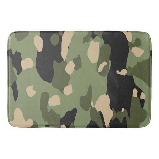 Green Camou Badematte (Vorderseite)