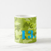 Green Camouflage 13.1 Halbmarathon-Runner-Sportver Kaffeetasse (Mittel)