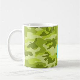 Green Camouflage 13.1 Halbmarathon-Runner-Sportver Kaffeetasse