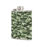Green Camouflage 6 oz. Flachmann (Links)