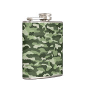 Green Camouflage 6 oz. Flachmann (Rechts)