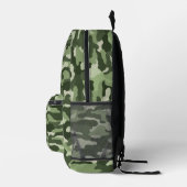 Green Camouflage Bedruckter Rucksack (Rechts)