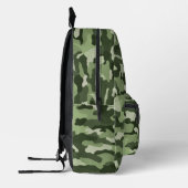 Green Camouflage Bedruckter Rucksack (Links)