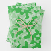 Green Camouflage Camouflage Geschenkpapier Set (Beispiel)
