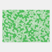Green Camouflage Camouflage Geschenkpapier Set (Vorderseite)