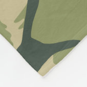 Green Camouflage Cats Muster Cool Kitkatzen Camouf Fleecedecke (Ecke)
