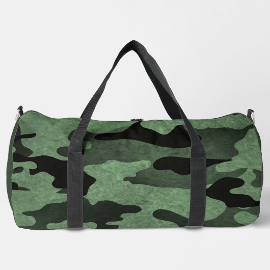 Green Camouflage Duffel Bag Duffle Bag (Vorderseite)