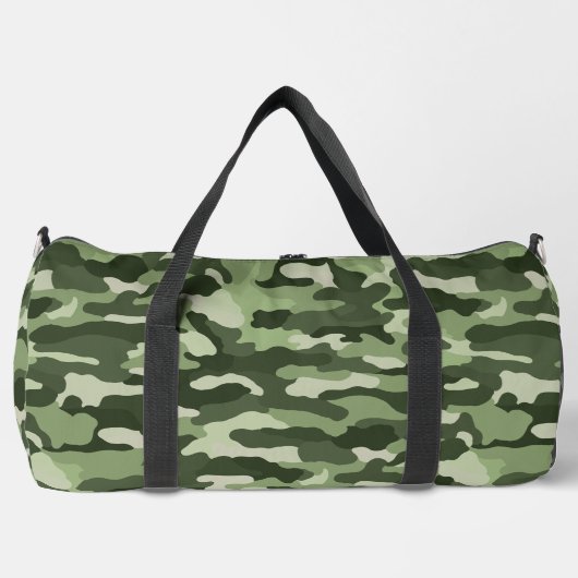 Green Camouflage Duffle Bag (Vorderseite)