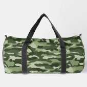 Green Camouflage Duffle Bag (Rückseite)