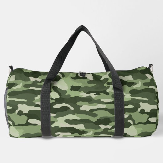 Green Camouflage Duffle Bag (Rückseite)
