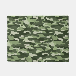 Green Camouflage Fußmatte
