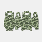 Green Camouflage Geschenkschachtel (Ungefaltet)