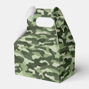 Green Camouflage Geschenkschachtel