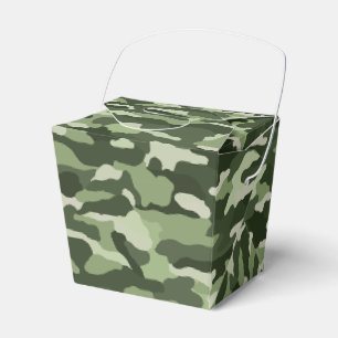 Green Camouflage Geschenkschachtel