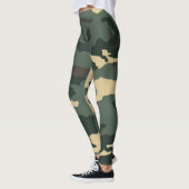 Green Camouflage Leggings (Links)