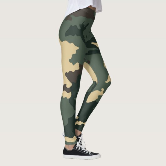 Green Camouflage Leggings (Rechts)