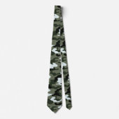 Green Camouflage Men-Krawatte Krawatte (Vorderseite)
