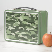 Green Camouflage Metall Brotdose (Beispiel)
