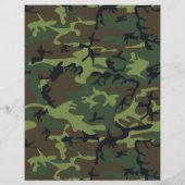 Green Camouflage, Militär, Armee Flyer (Hinten)