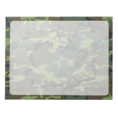 Green Camouflage, Militär, Armee Notizblock (Vorderseite)