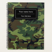 Green Camouflage, Militär, Armee Planer (Vorderseite)
