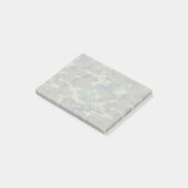 Green Camouflage, Militär, Armee Post-it Klebezettel (angewinkelt)