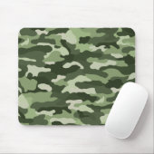 Green Camouflage Mousepad (Mit Mouse)