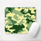 Green Camouflage Mousepad (Mit Mouse)