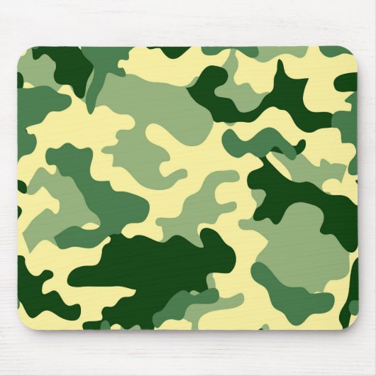 Green Camouflage Mousepad (Vorne)
